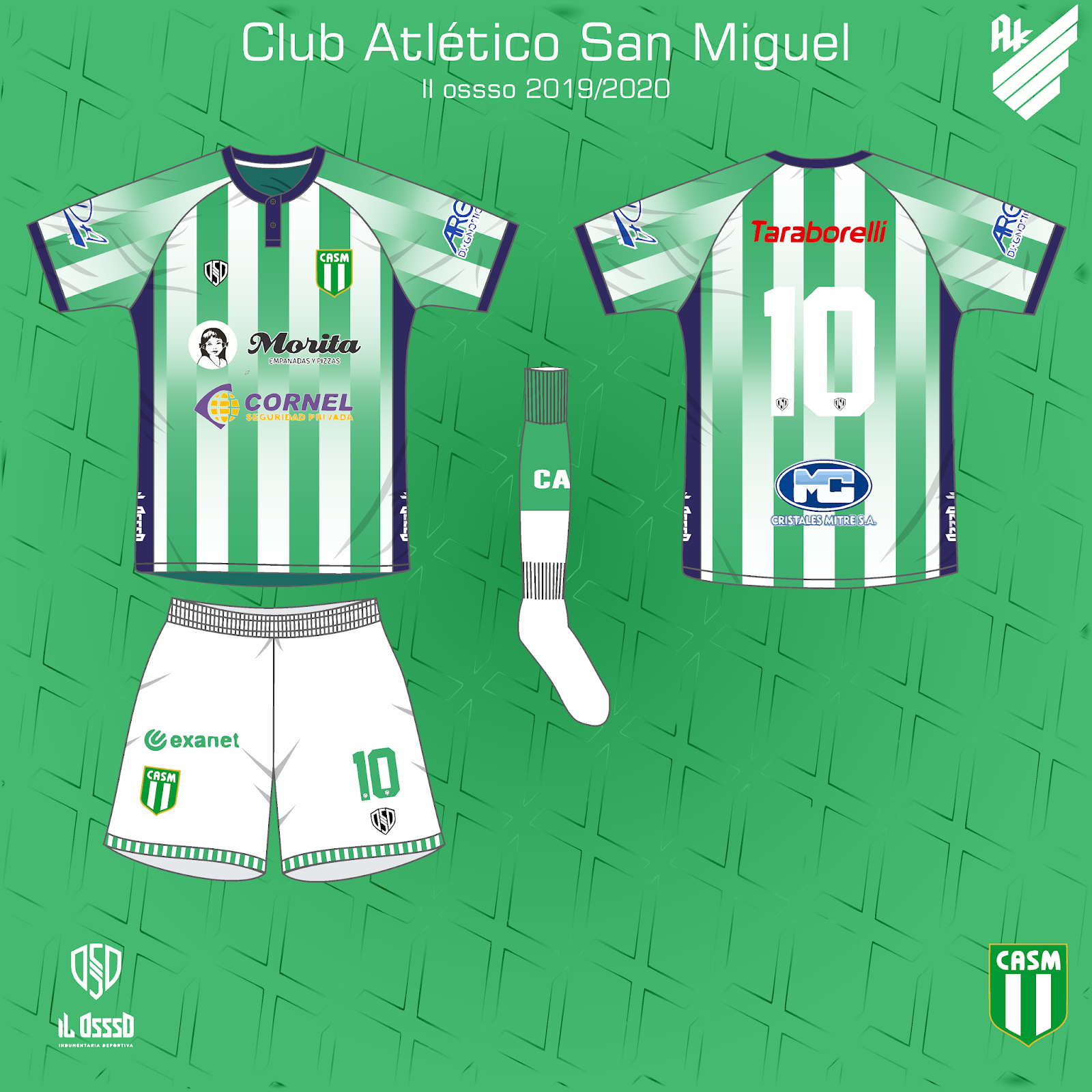 Club Atlético San Miguel luce su nueva camiseta 2019 – MonteTV