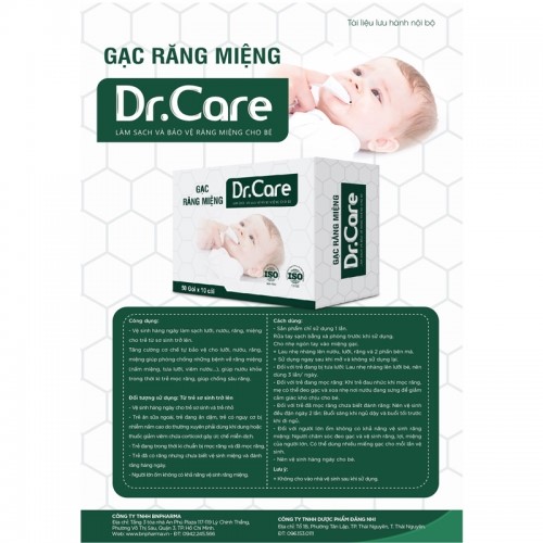 Rơ lưỡi Dr Care hộp to 150c