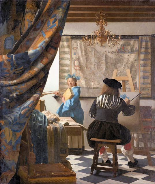 ArtOdysseys Vermeer's 'The Art of Painting'