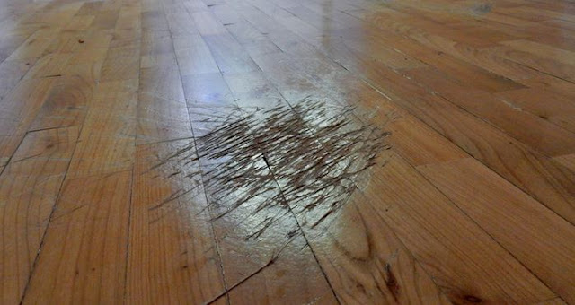 memperbaiki lantai kayu rusak