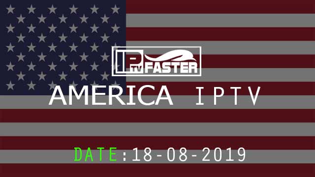IPTV America m3u file playlist updated 18/08/2019