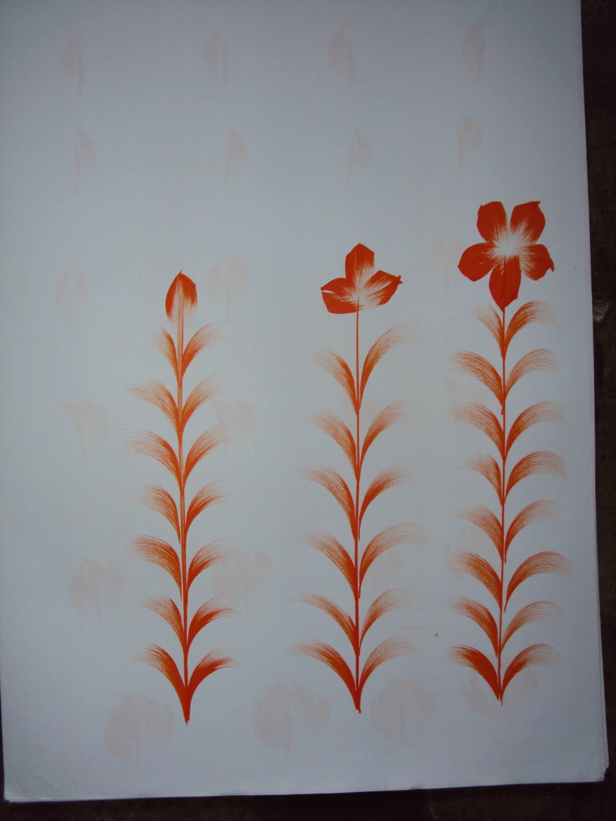 Free Hand Fabric Painting Pictures