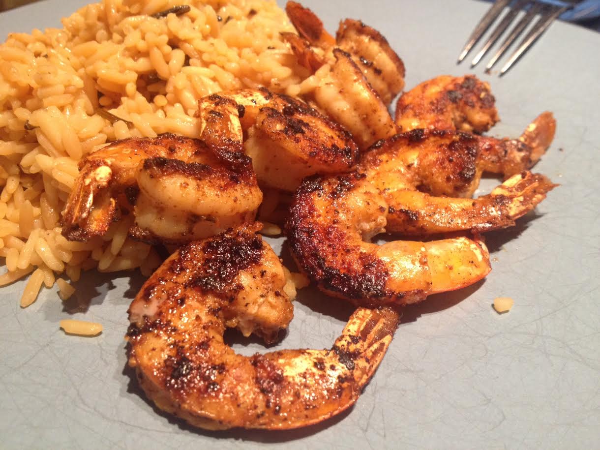 The Bachelor's Cookhouse Blackened Tiger Shrimp