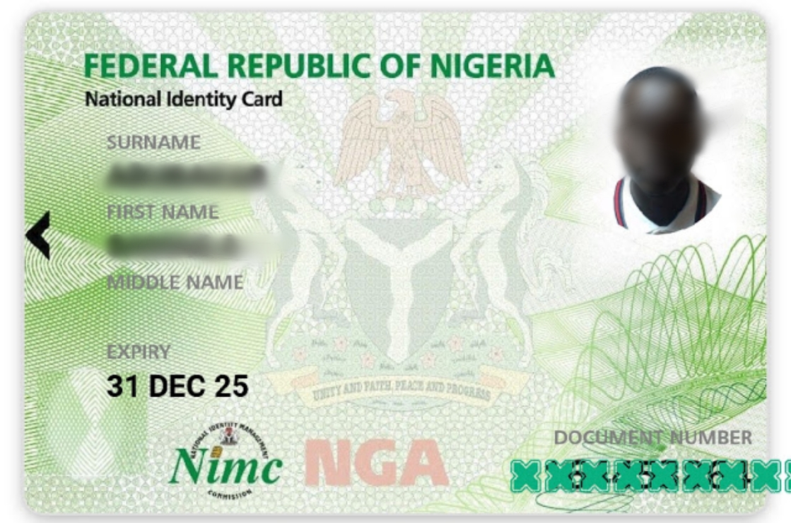 Nin Id Card