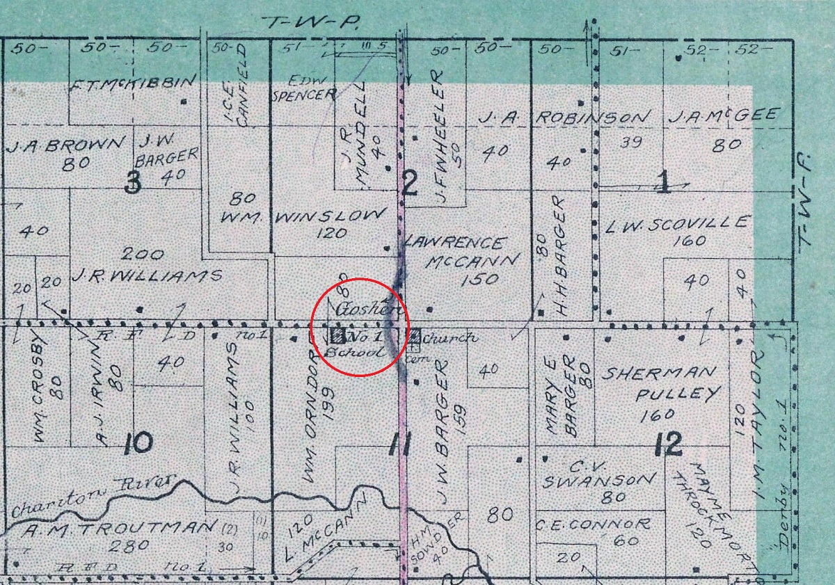 The Lucas Countyan School days in Union Township's Goshen district