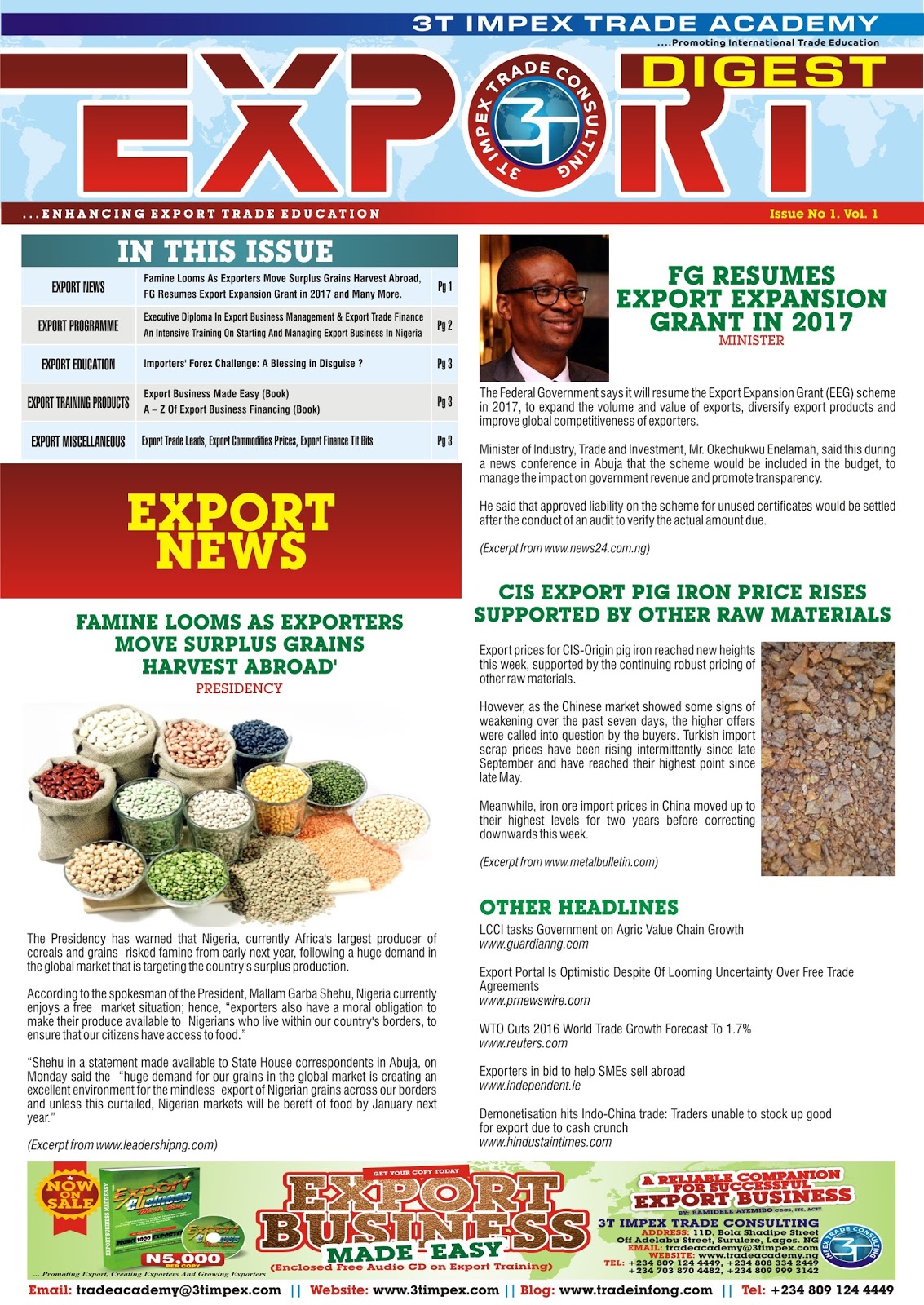 Export Training Export Nigeria Exporting From Nigeria