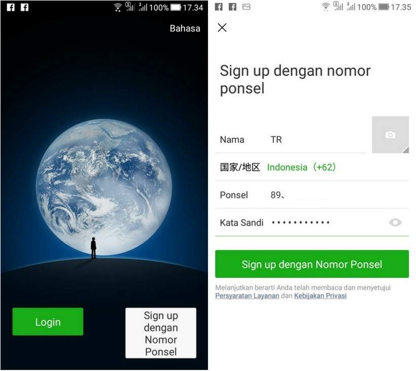 Wechat lama cara masuk akun Cara Daftar