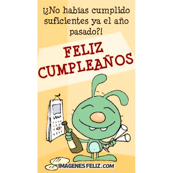 feliz cumpleaños