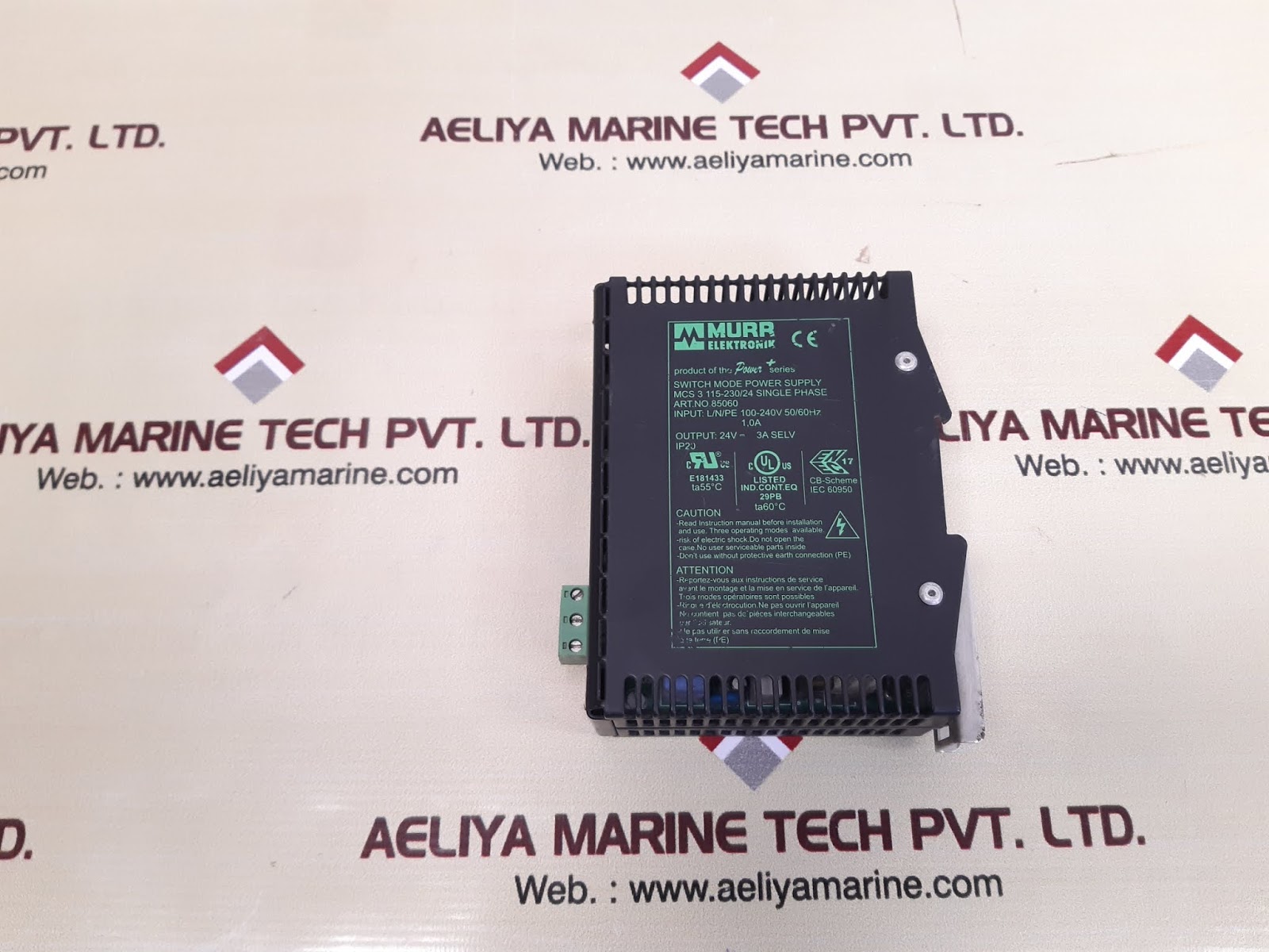 MURR MCS 3 115230/24 SWITCH MODE POWER SUPPLY Aeliya Marine