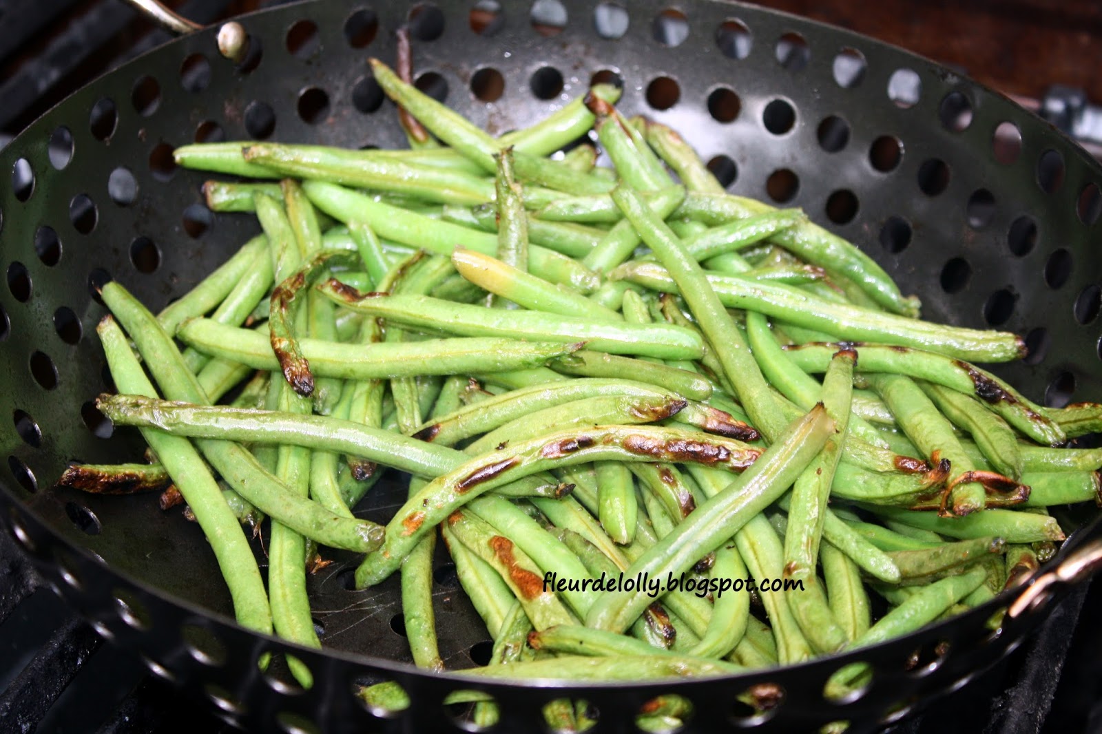 Fleur de Lolly Mexican CharGrilled Green Bean Salad