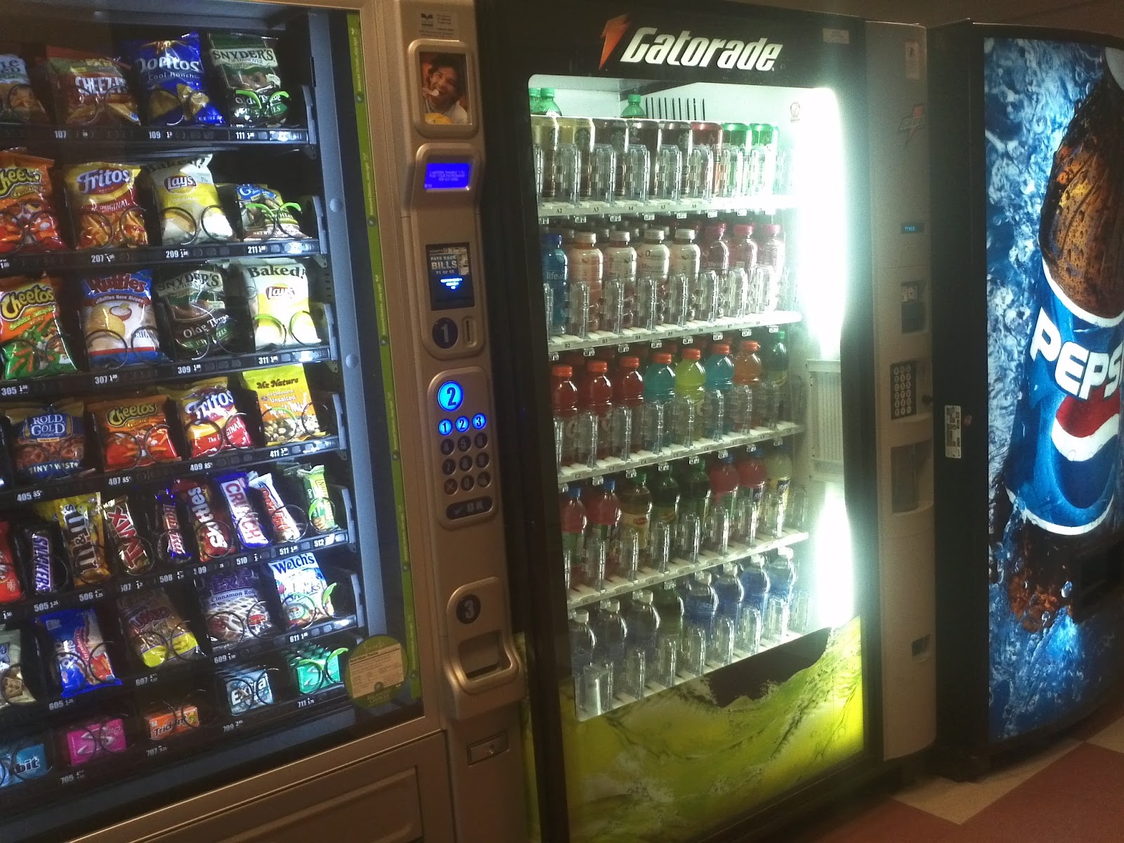 Adelphi Student Issues Vending Machine in the Library?