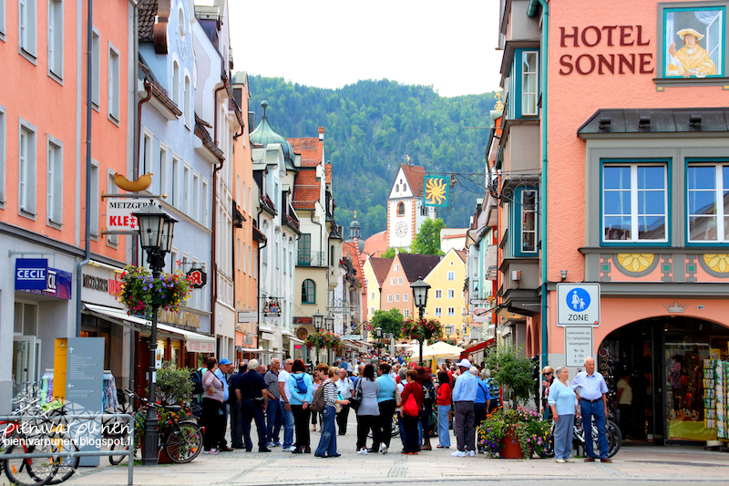 interrail-saksa-füssen-neuschwanstein-linna