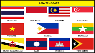 Bendera Negara Asia Tenggara