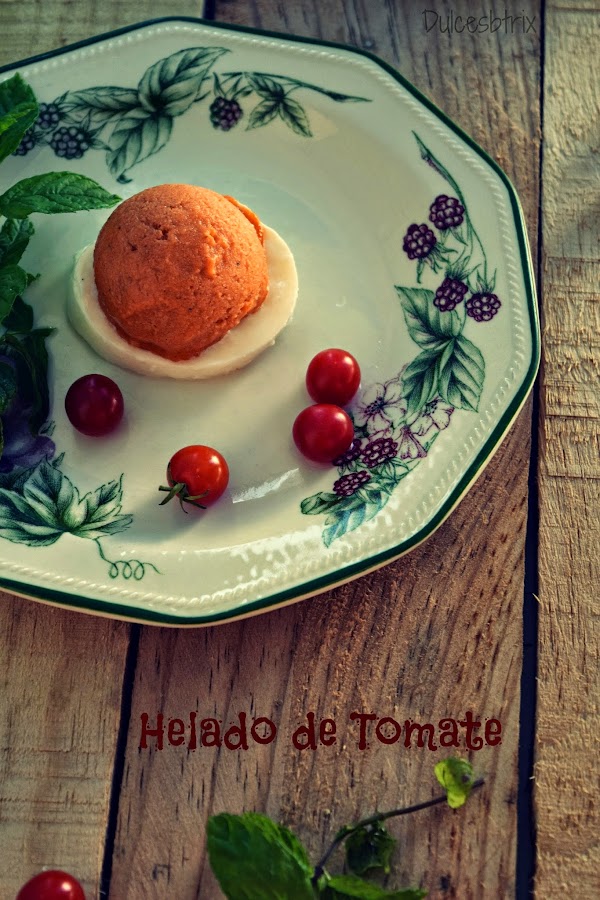 Helado de tomate-Dulcesbtrix