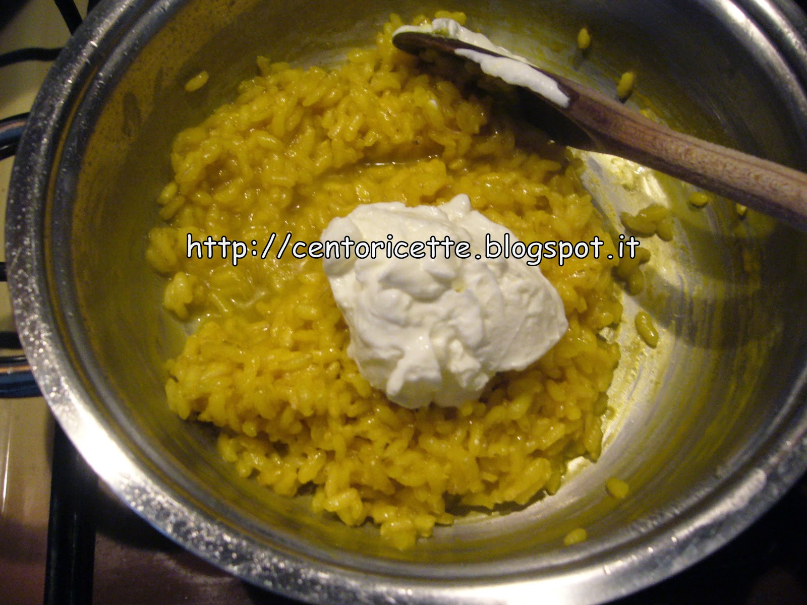 Cento Ricette Risotto integrale allo zafferano e yogurt