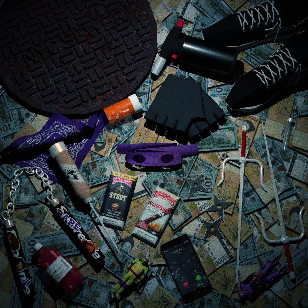 Keith Ape – Ninja Turtle (Feat. Wifisfuneral) – Single