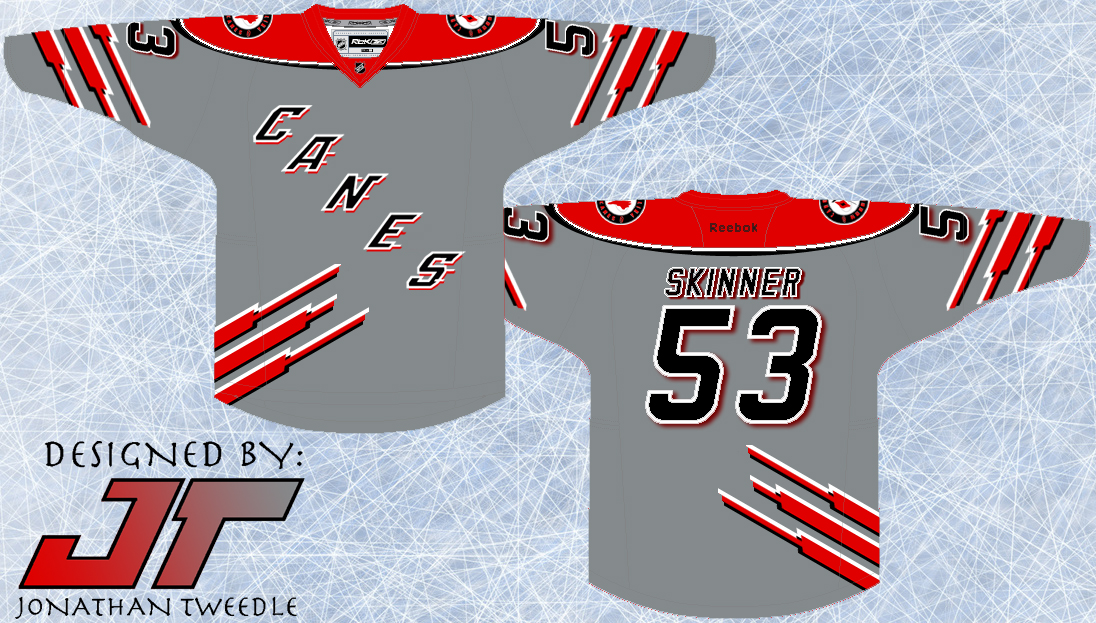 Tweedle's Jersey Blog Rebrand Series Hurricanes 3rds