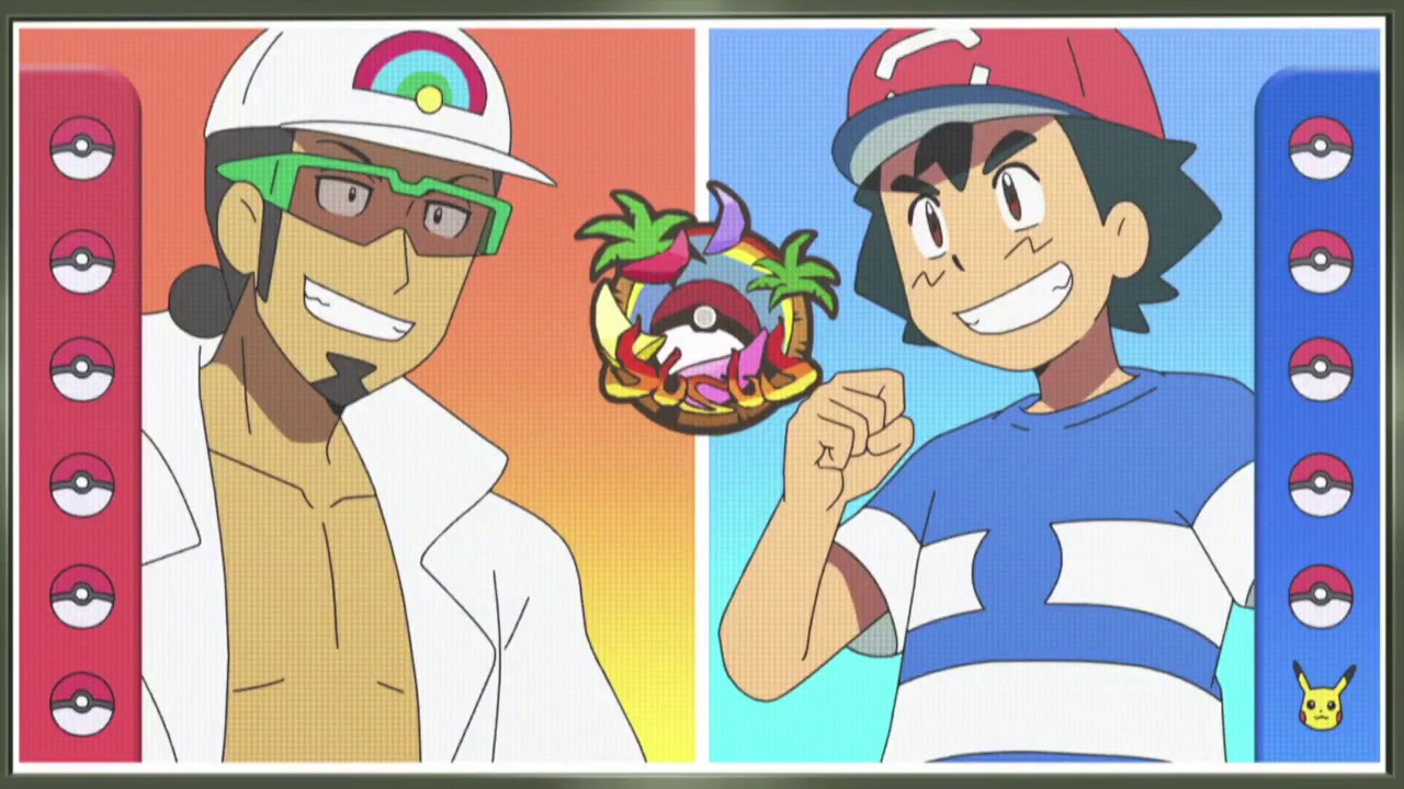 Ash vs Professor Nogueira - Uma das Melhores Batalhas Pokémon de