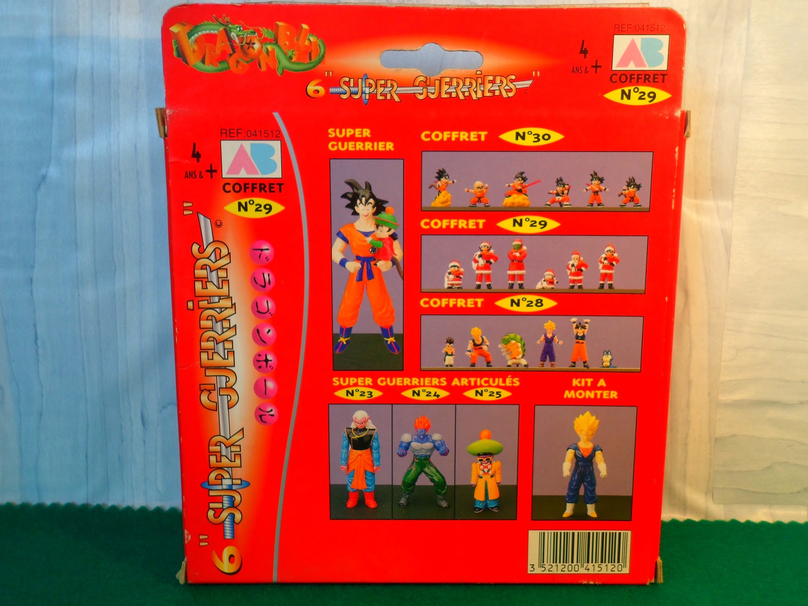 Mes Coffrets 6 figurines AB Dragon