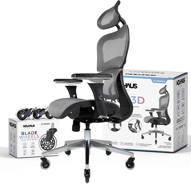 NOUHAUS Ergo3D Ergonomic Office Chair