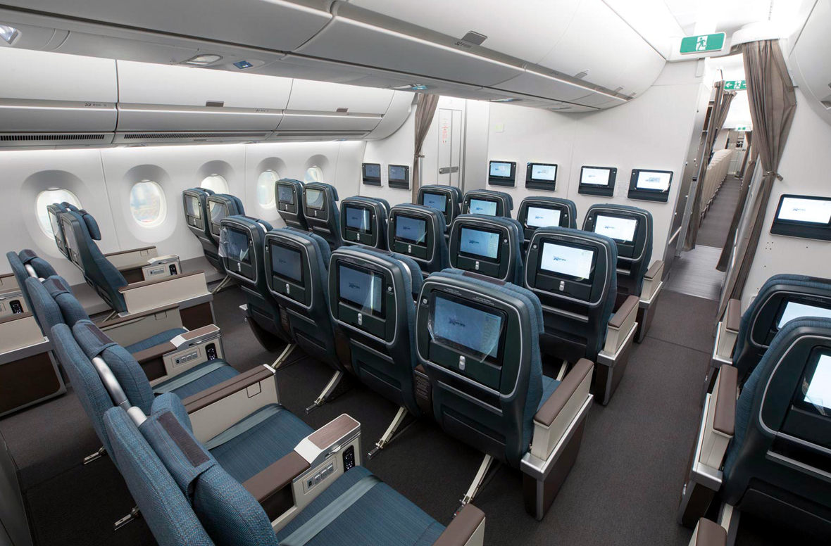 Cathay Pacific Airbus A350-1000 Premium Economy Seating Layout