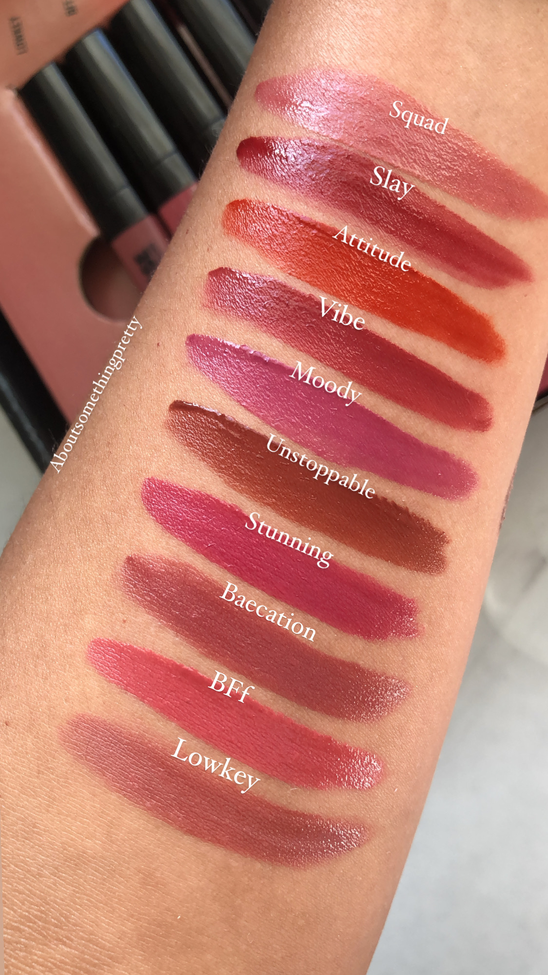 L.A. Girl Lip Mousse Velvet Lip Color Review and Swatches