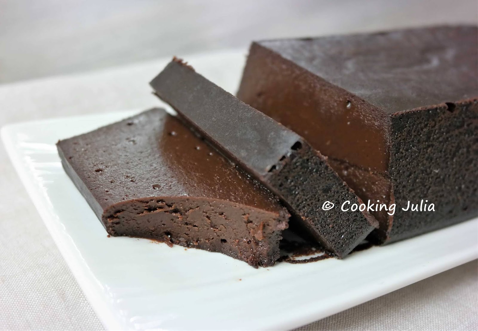 Cooking Julia Fondant Au Chocolat 3 Ingredients