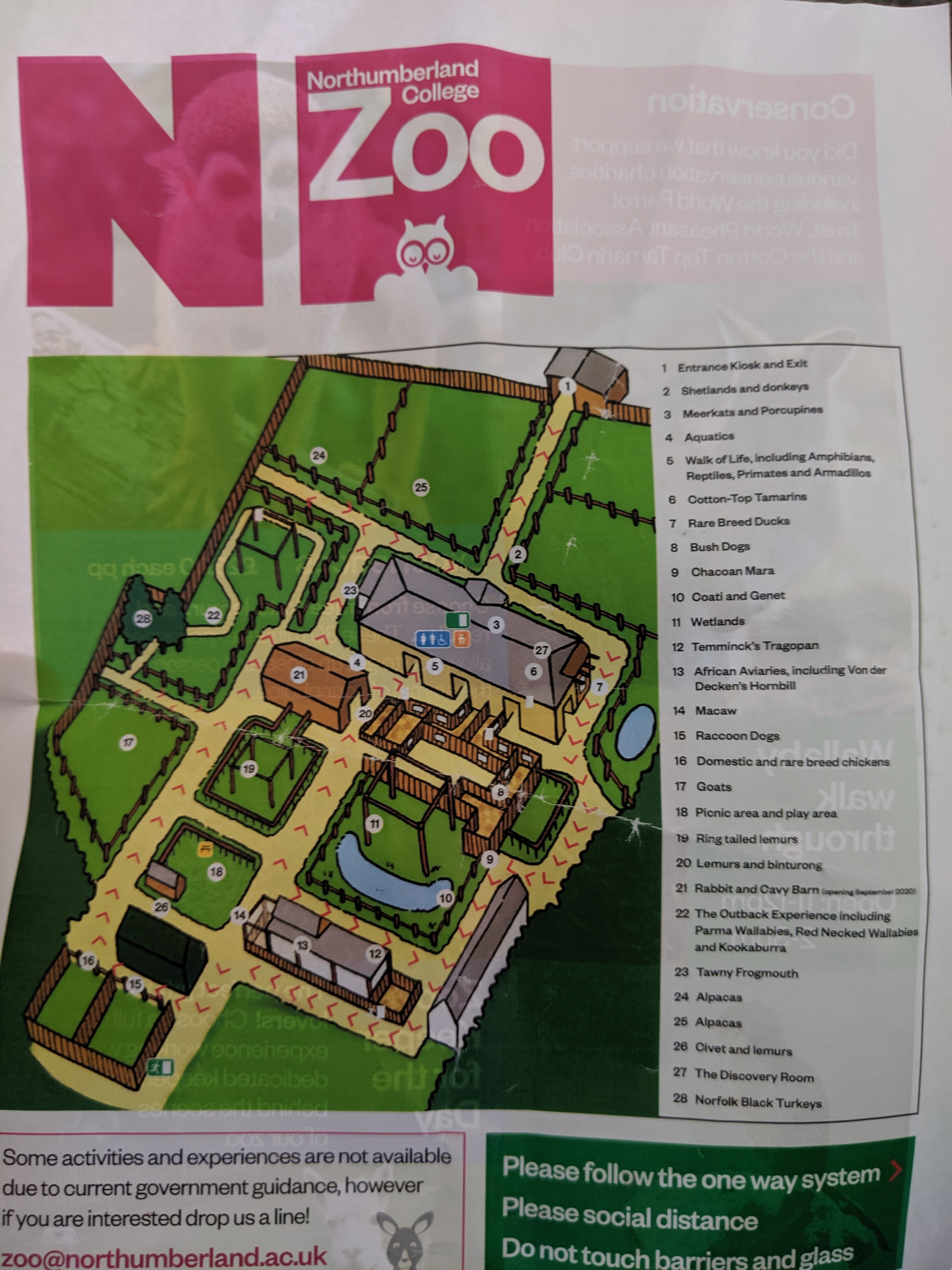 Northumberland College Zoo Review North East Family Fun