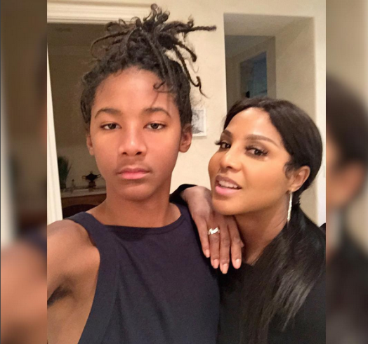 Africa Headlines : Toni Braxton shares cute pic with her son