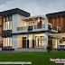 2423 square feet 4 bhk contemporary home plan