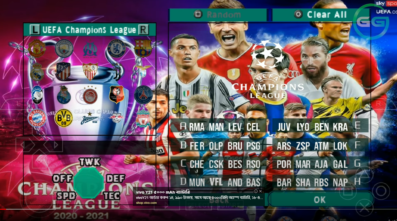 eFootball Pes 2023 PPSSPP ISO Download With PS5 Camera Offline