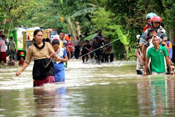 Banjir Genangi 3.604 Rumah Warga di Enam Kecamatan di Bojonegoro 