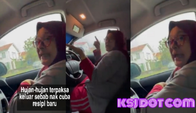 (Lihat Video) : Ibu gadis ini berleter mencuit hati netizen, sebab nak cuba resepi Khairul Aming