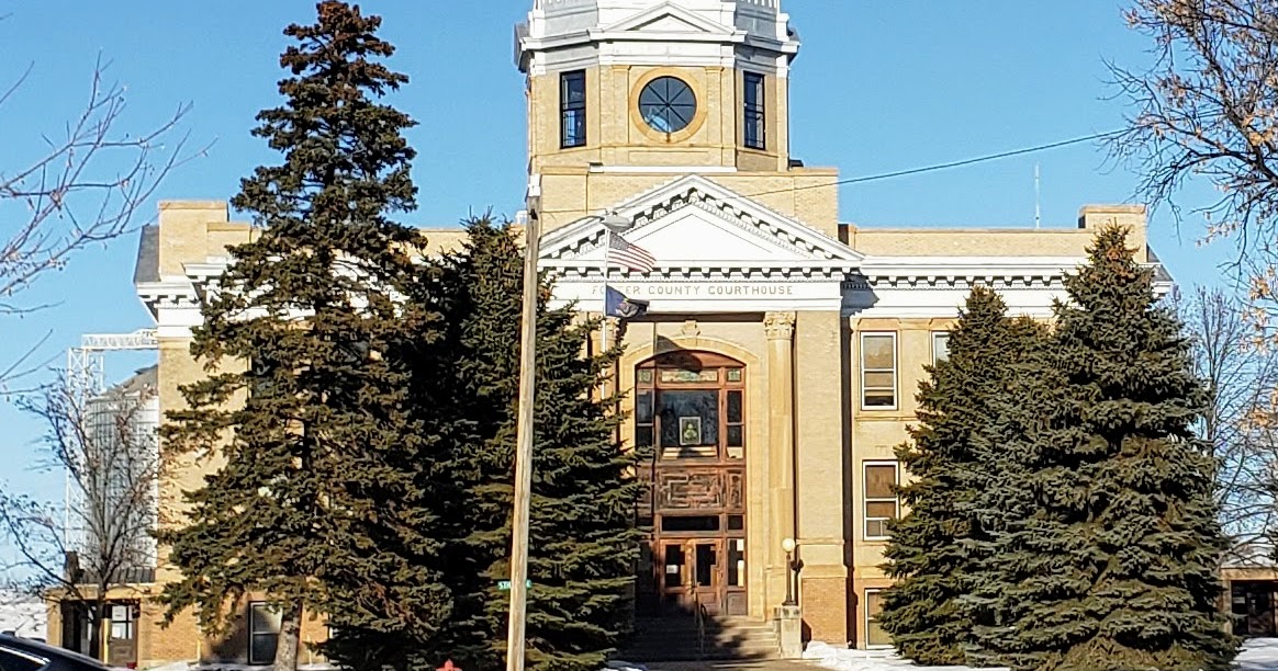 Carrington, North Dakota Inside the Foster County Courthouse
