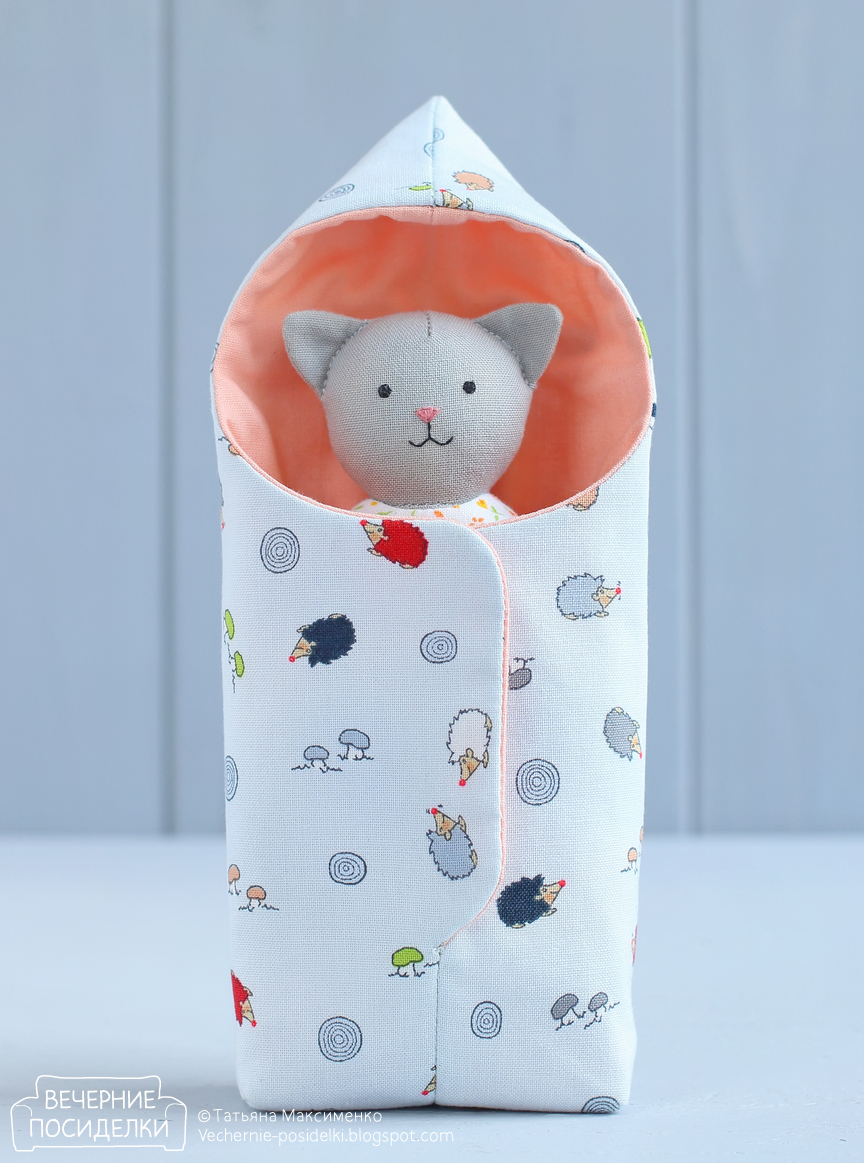Спальный мешок для куклы / Sleeping Bag for Doll Вечерние посиделки