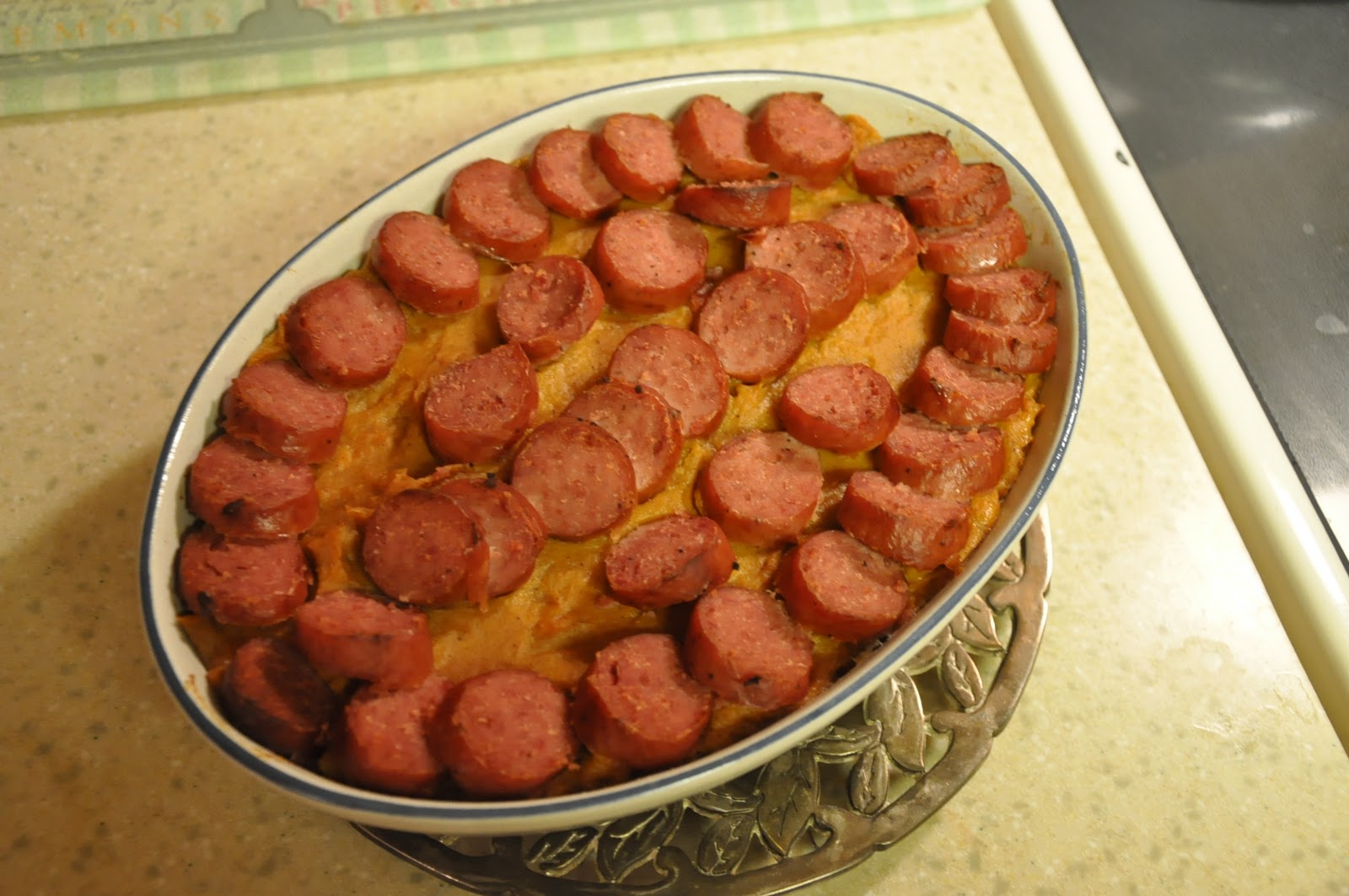 What's Cooking at Richard's ?? Turkey Smoked Sausage and Sweet Potato