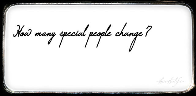 How many special people change?