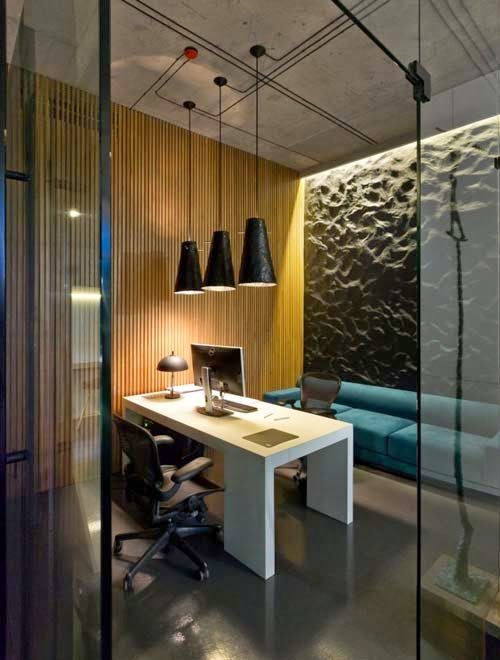  Minimalist office  interior design  ideas by Sergey Makhno 