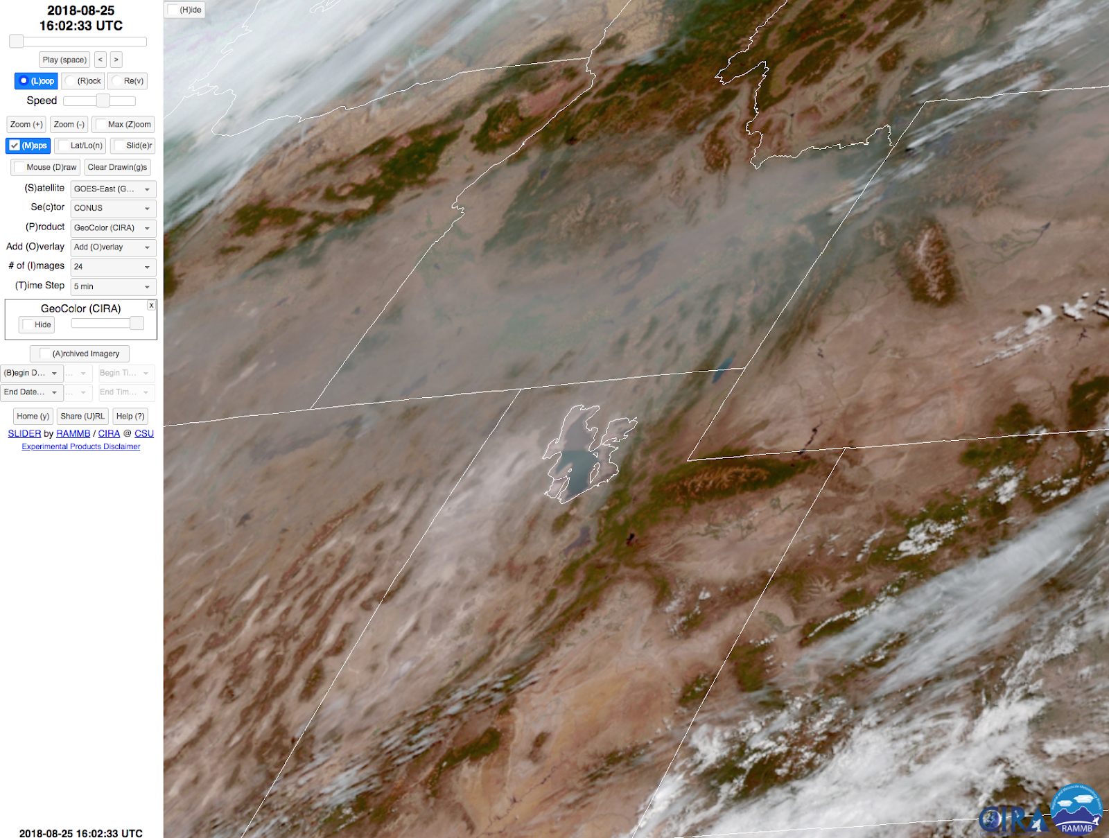 last night s hrrr smoke forecast handled this situation really well below is the forecast valid at 1800 utc 1200 mdt today looking for clean air last night s hrrr smoke forecast handled this situation really well below is the forecast valid at 1800 utc 1200 mdt today looking for clean air