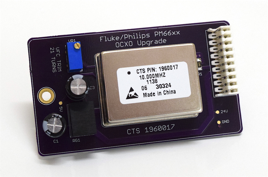 The Sync Channel Blog: Fluke/Philips PM66xx Frequency Counter OCXO Upgrade
