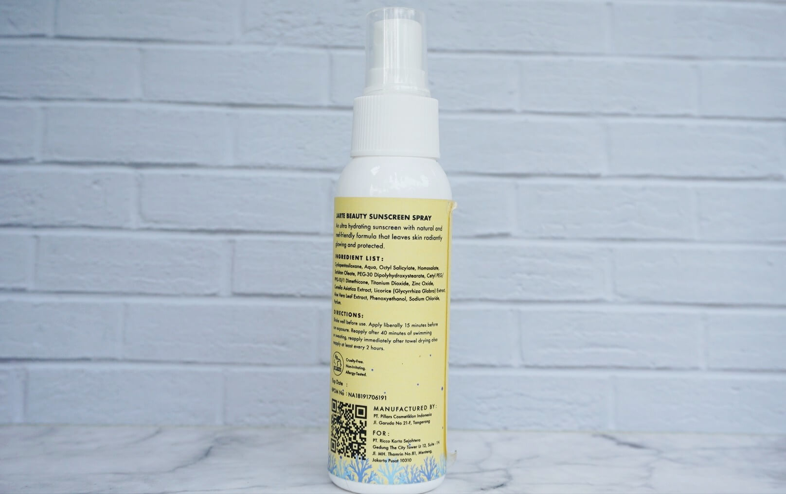 Review Jarte Beauty Sunscreen Spray. Andalan Buat Reapply Sunscreen