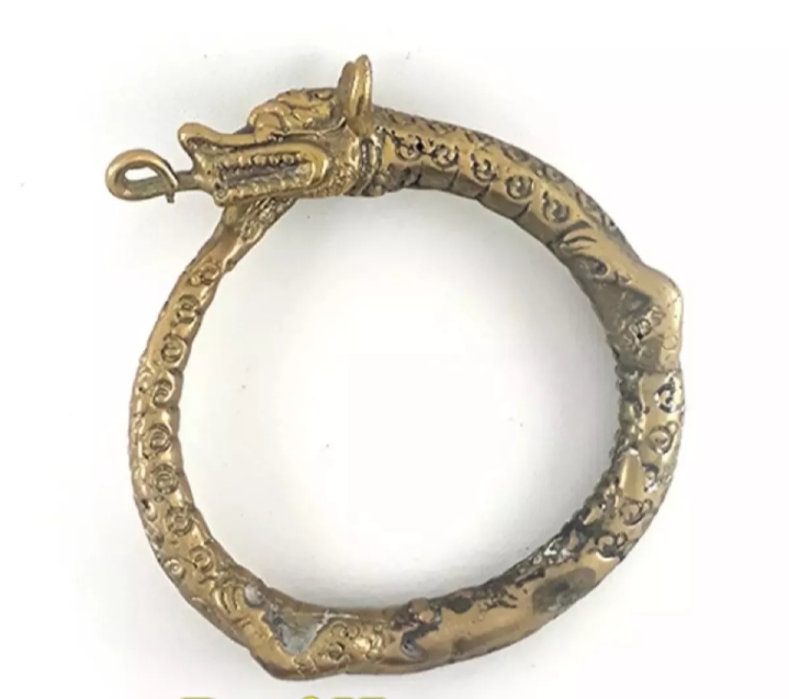 Gelang Naga Antik Kuningan Sari