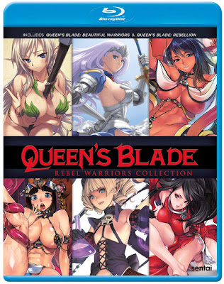 Queens Blade Rebel Warriors Bluray