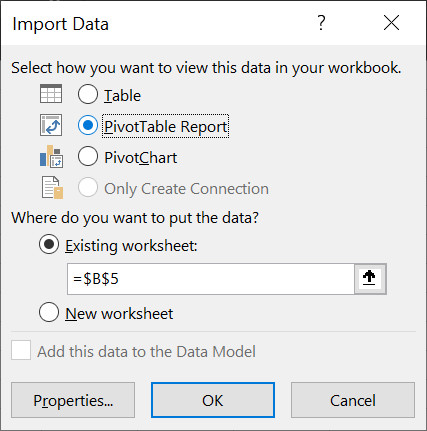 Easily Create Pivot Table From Multiple Worksheets