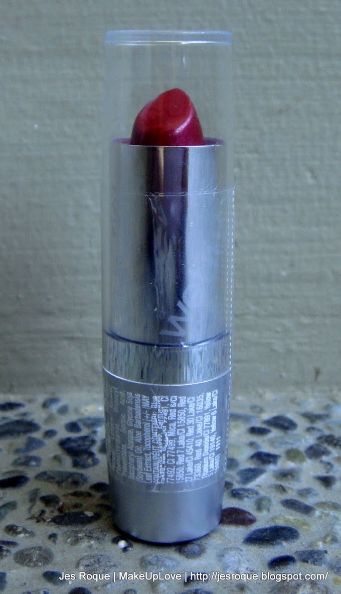 Wet n' Wild Silk Finish Lipstick in Just Garnet