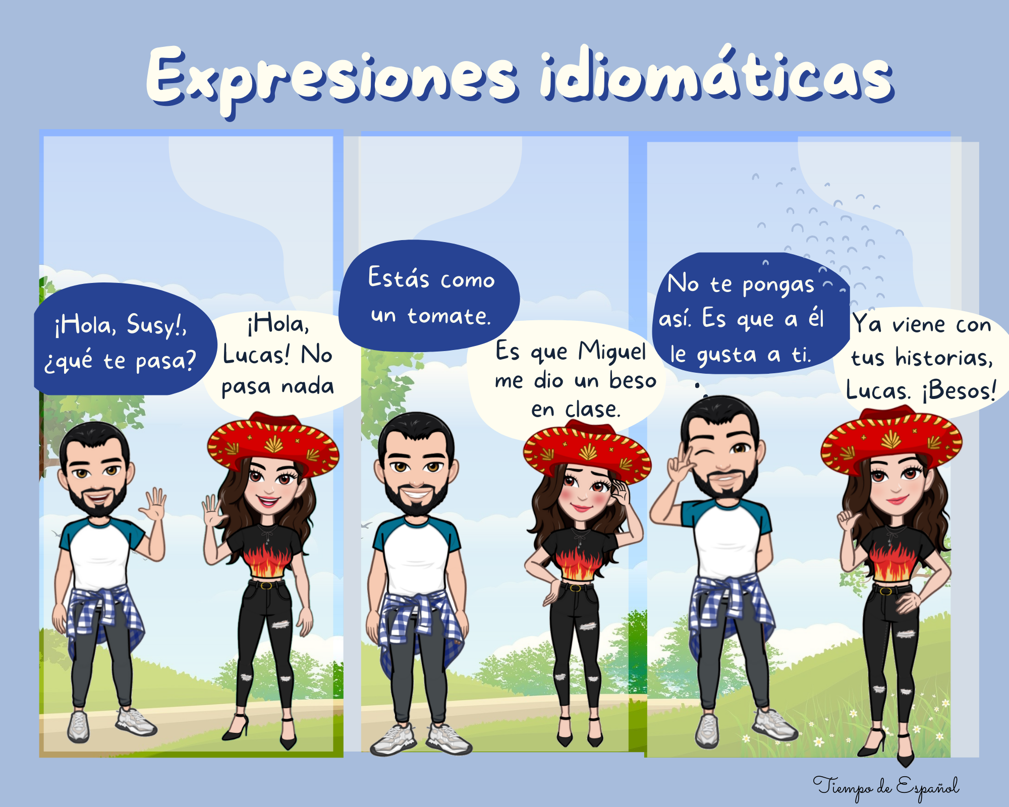 Tiempo De Español Expresiones IdiomÁticas