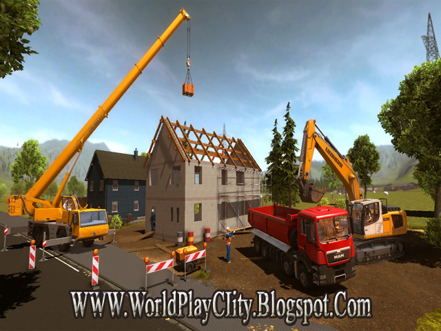Construction Simulator 2015 PC Game Full Version Download with Crack