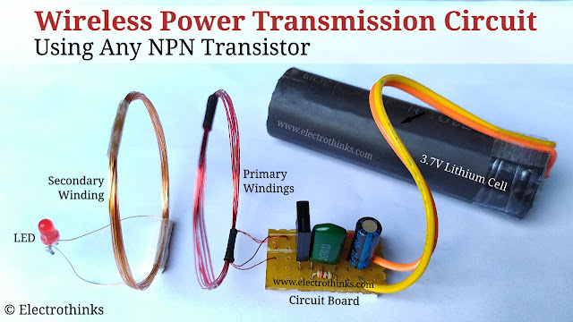 Wireless Power Transmission Circuit using Any NPN Transistor