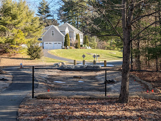 new rain garden at the end of Griffin Road new rain garden at the end of Griffin Road