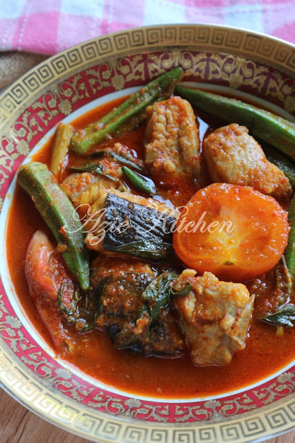 Masak Asam Pedas Ikan Pari